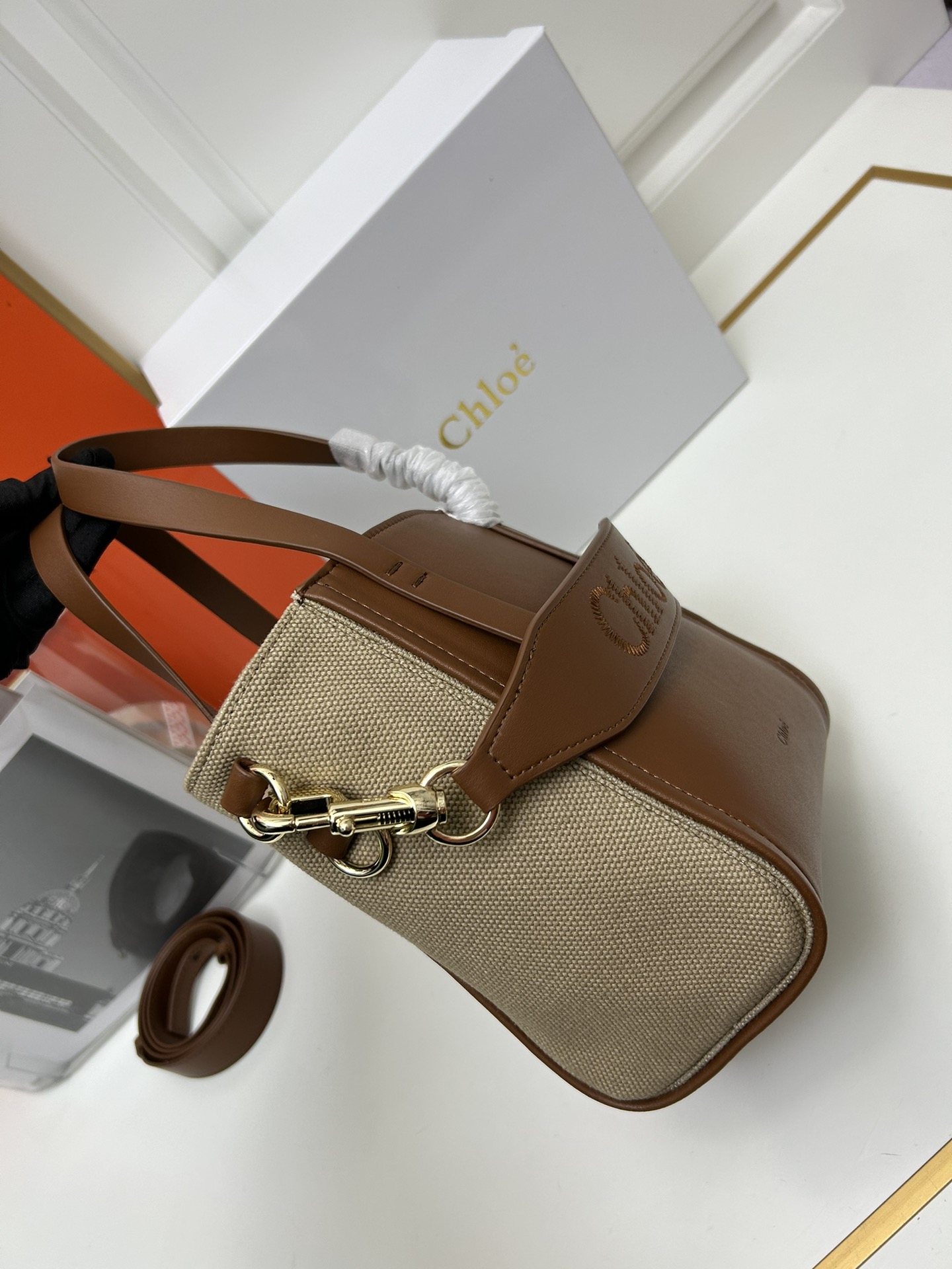 CH SENSE new tote bag size：20.5*26*10CM