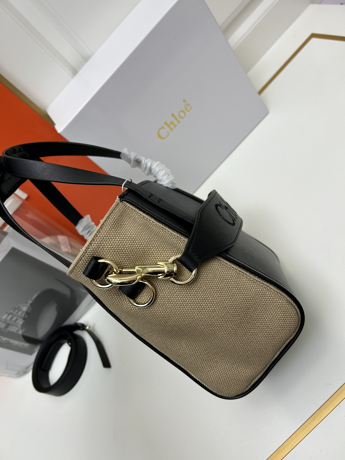 CH SENSE new tote bag size：20.5*26*10CM