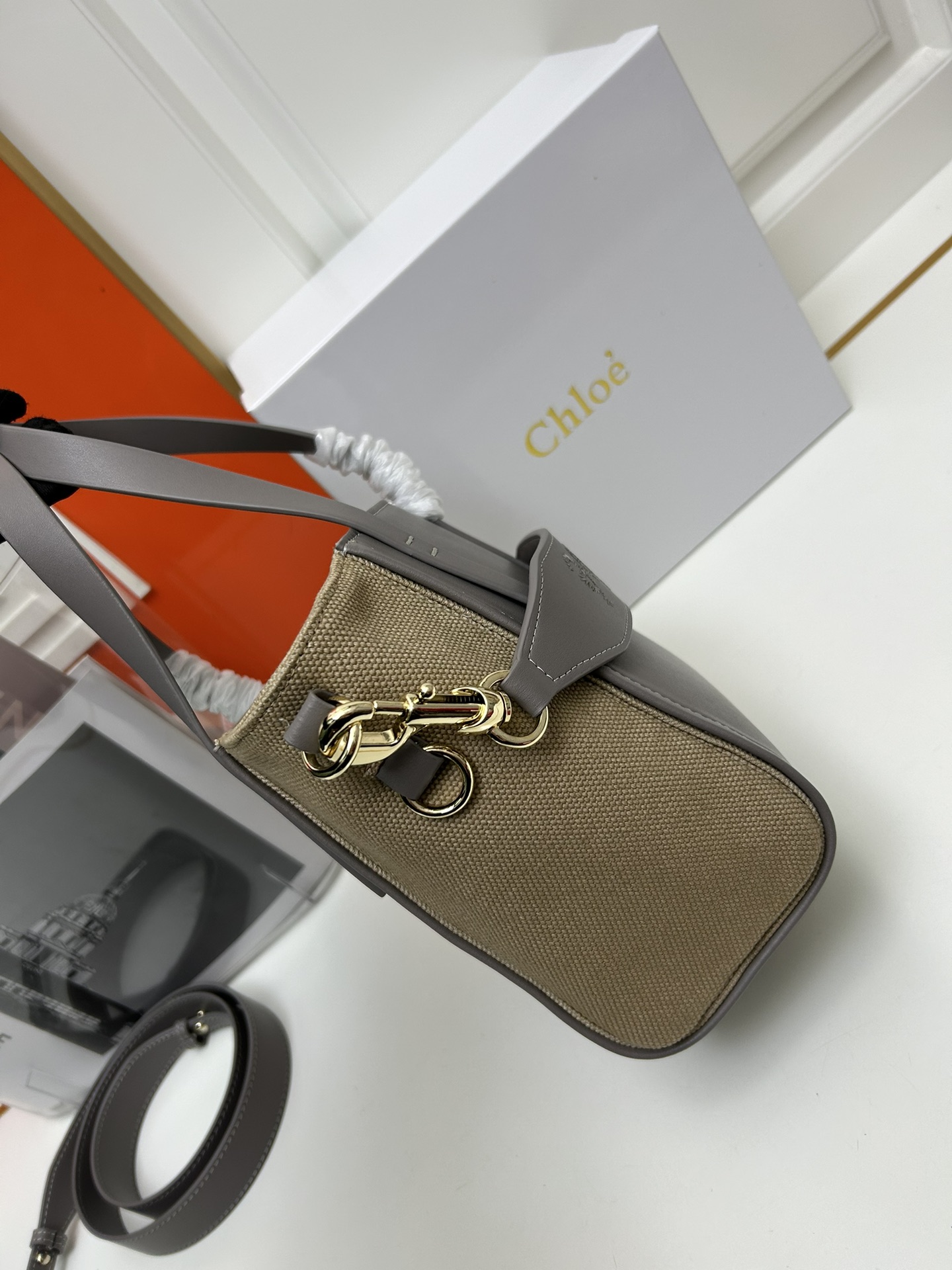 CH SENSE new tote bag size：20.5*26*10CM