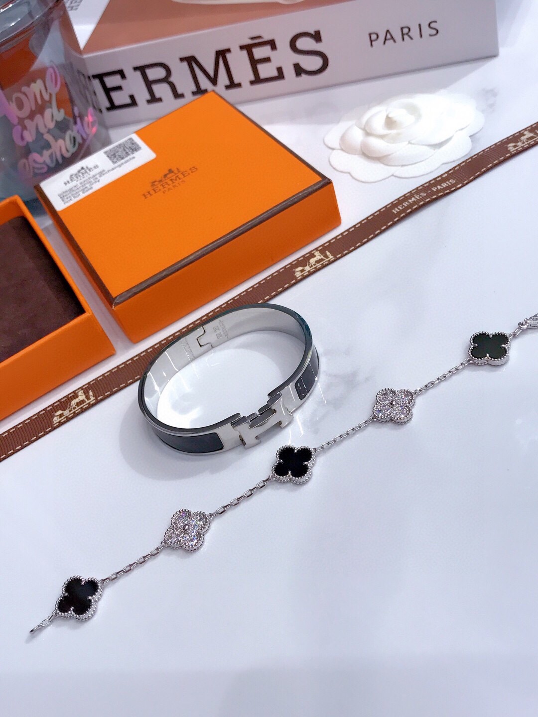 H  CLIC bracelets + VCA bracelet