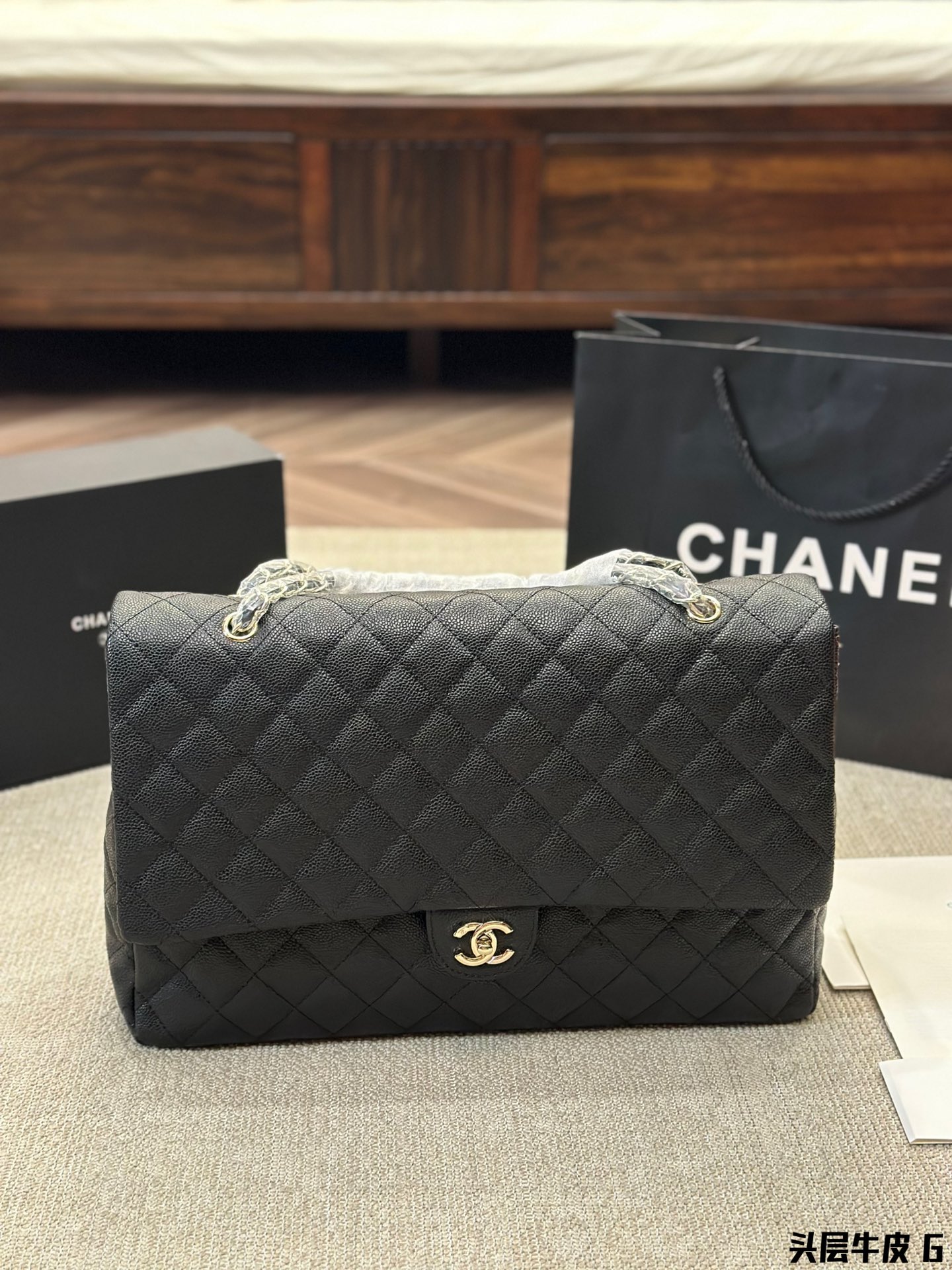 cc Vintage jumbo new arrival bag size：40cm