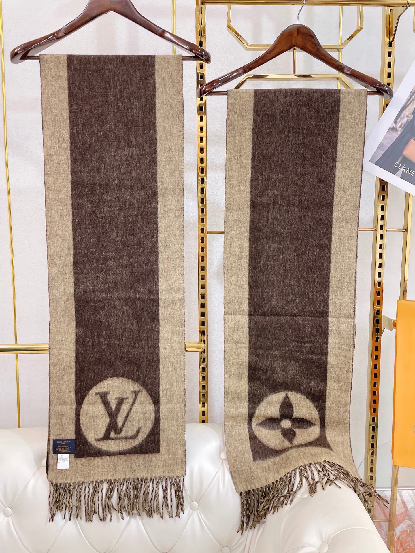 Louis new arrival men and women scarf size:32x200 cm