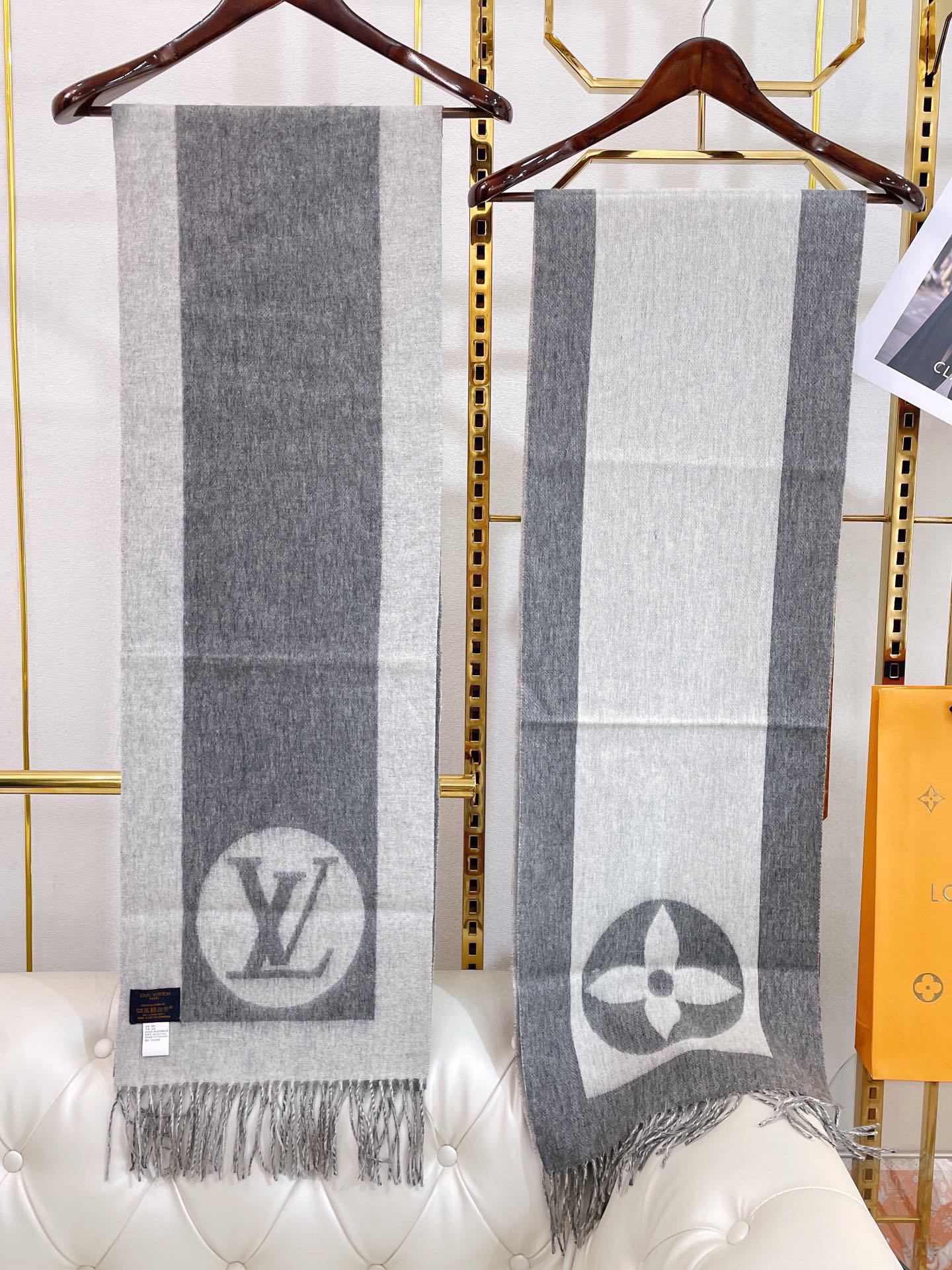 Louis new arrival men and women scarf size:32x200 cm