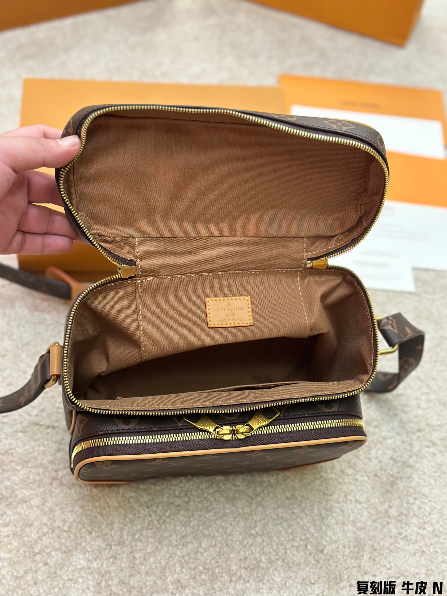 Louis vintage new arrival bag size :24cm