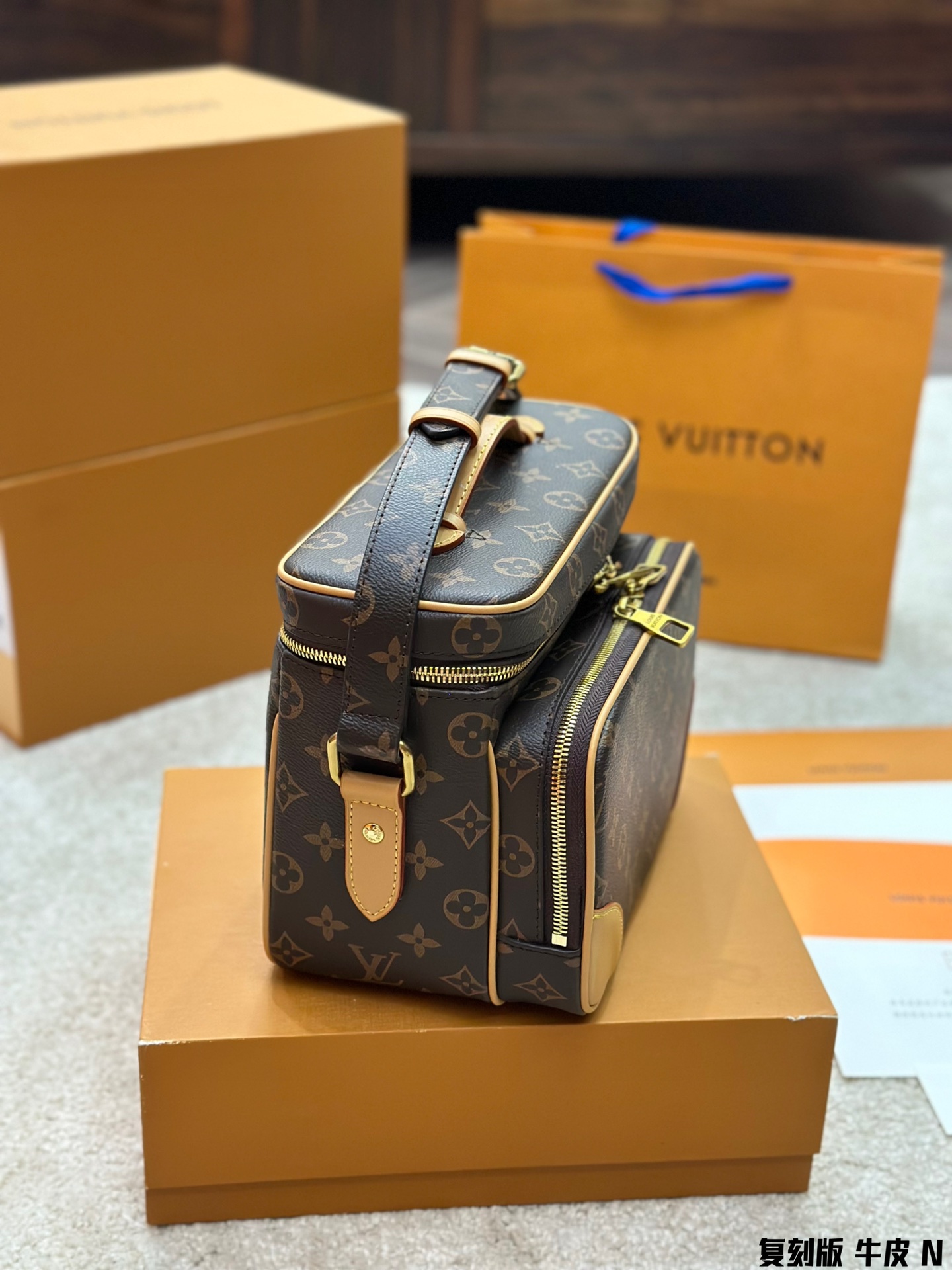 Louis vintage new arrival bag size :24cm