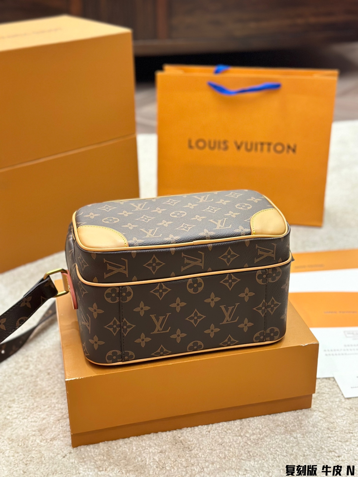 Louis vintage new arrival bag size :24cm