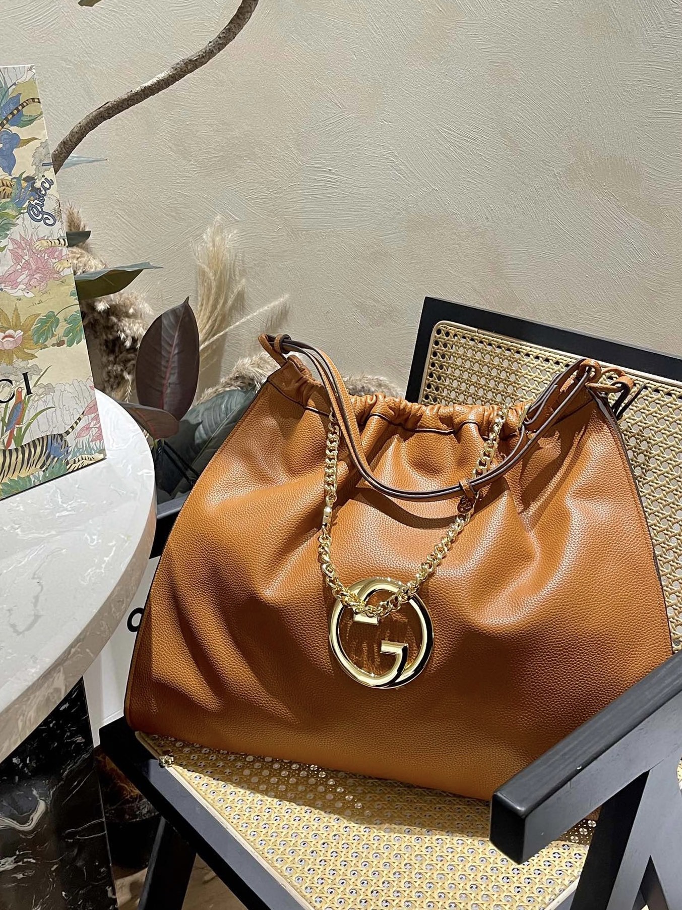 Gucci new arrival Blondie Tote bag size: 50 * 38cm