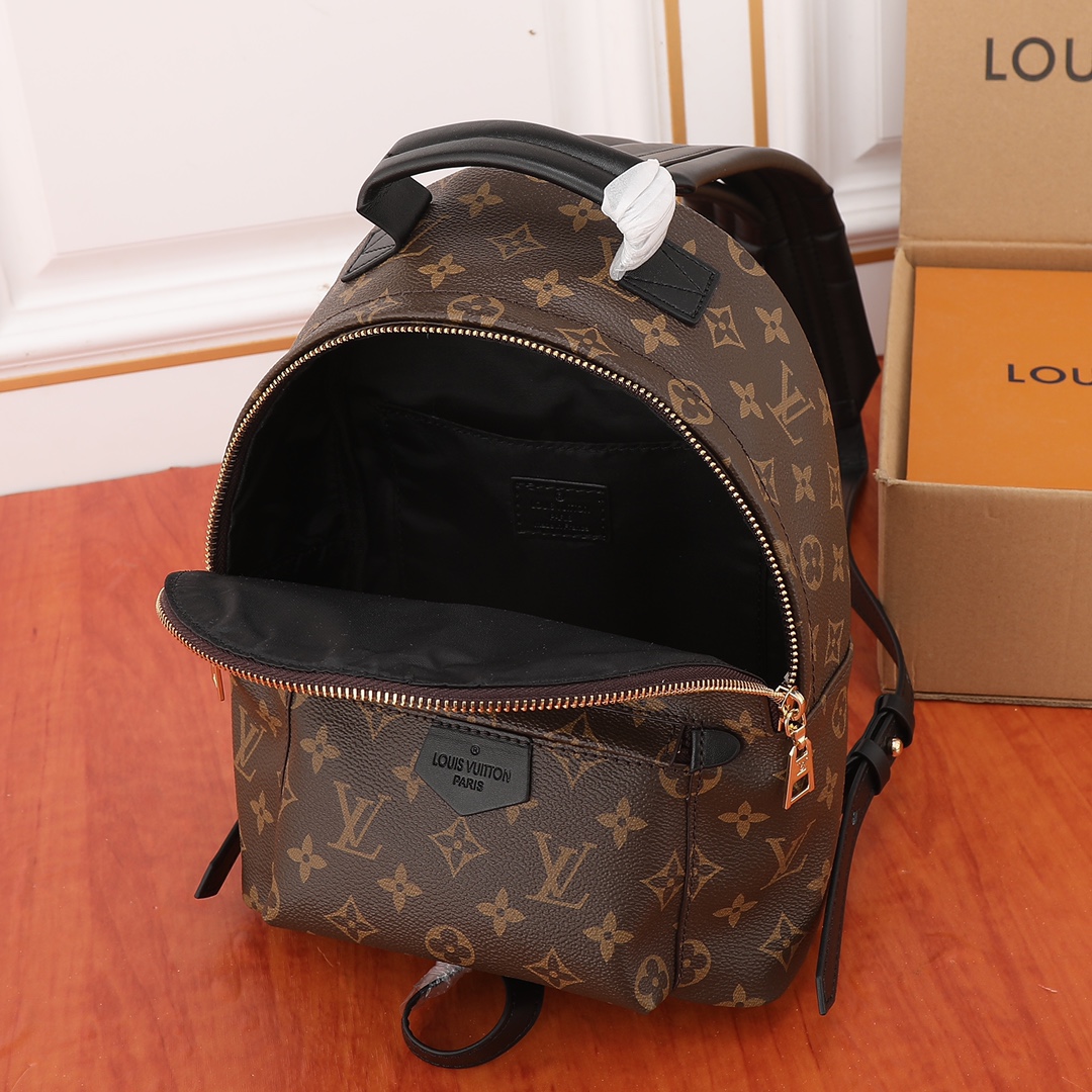 Louis MONOGRAM BACKPACK women backpack bag size : 22*29*16 cm