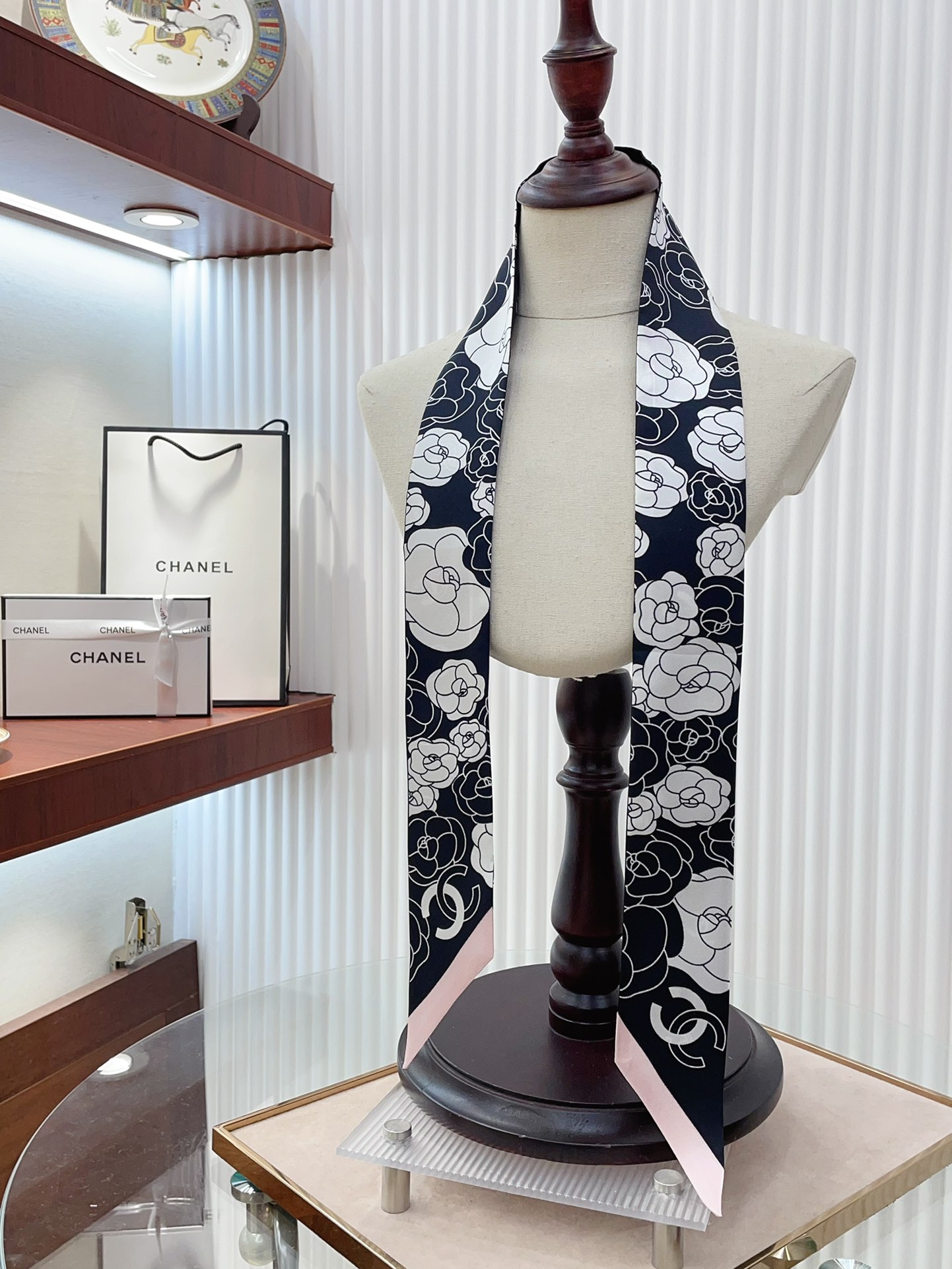 cc new arrival women silk scarf size:6*120cm