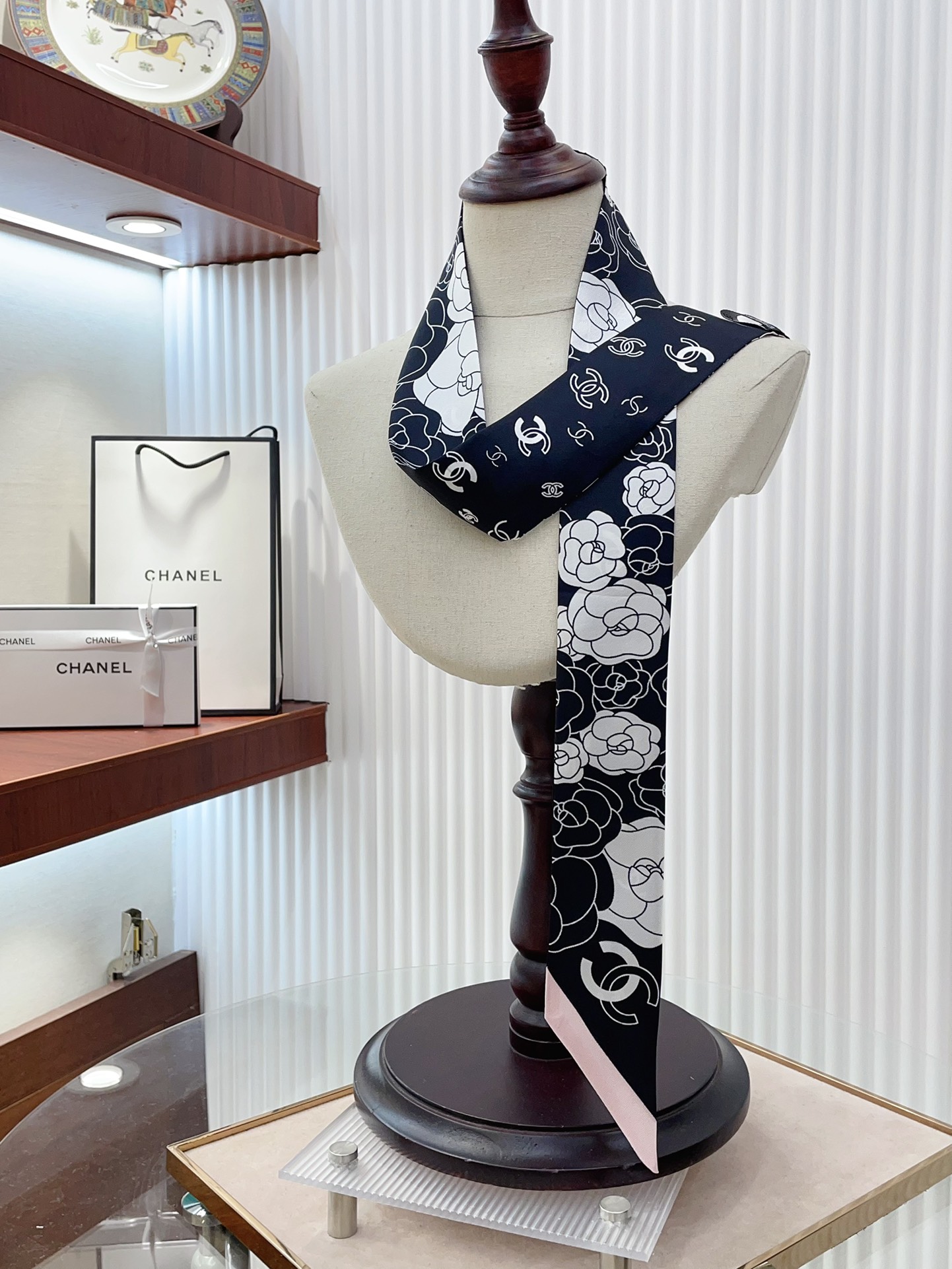 cc new arrival women silk scarf size:6*120cm