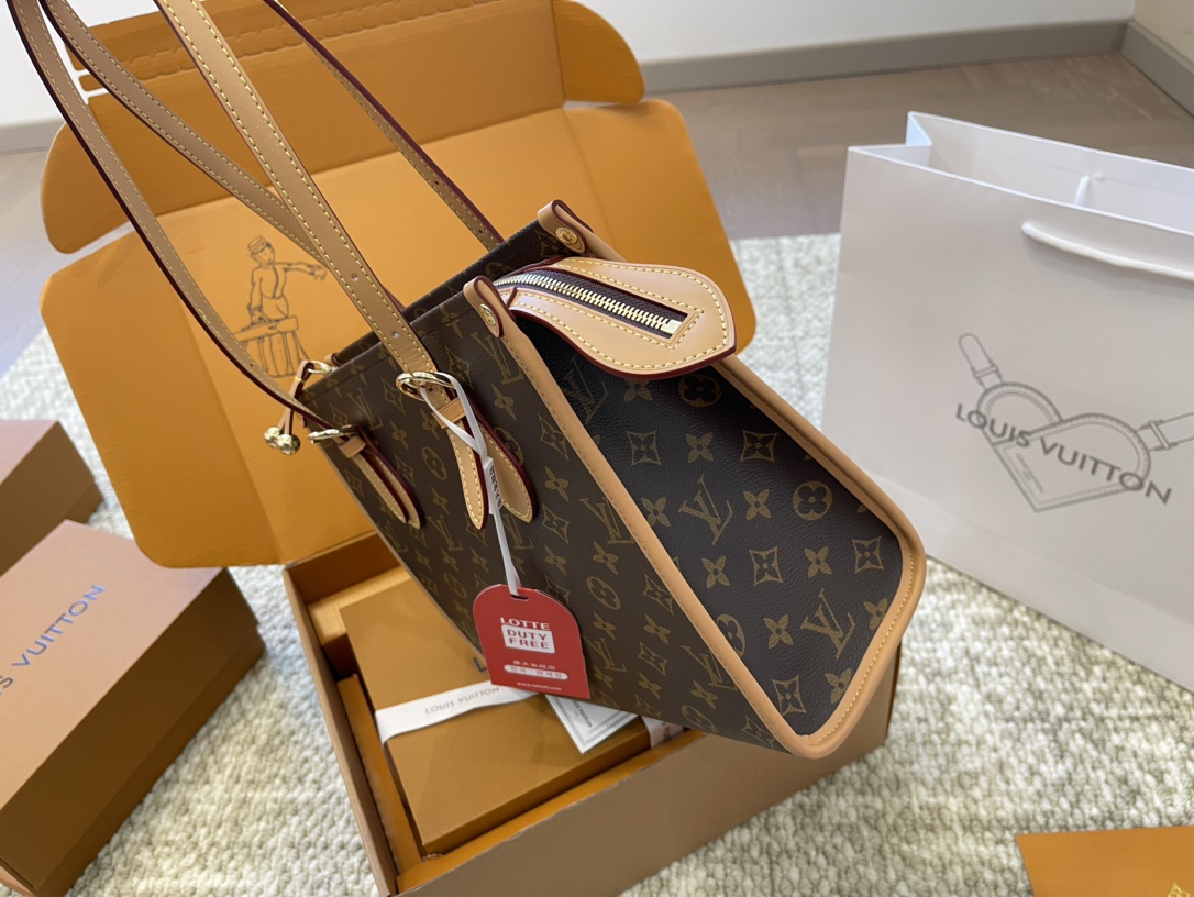 Louis new arrival vintage tote bag size: 28*12*25 cm