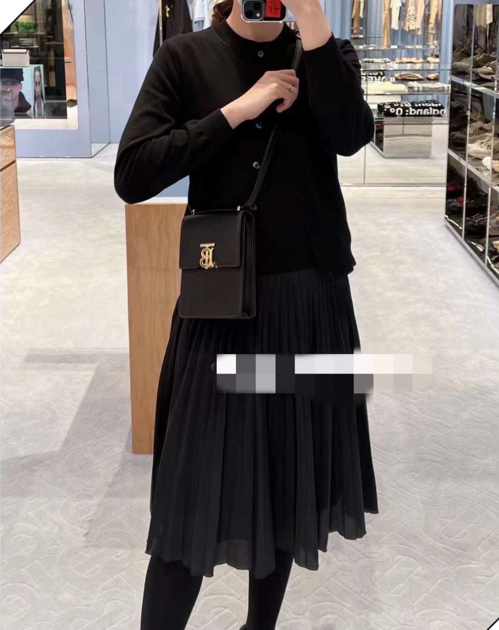 Bur new arrival phone bag (gold logo )