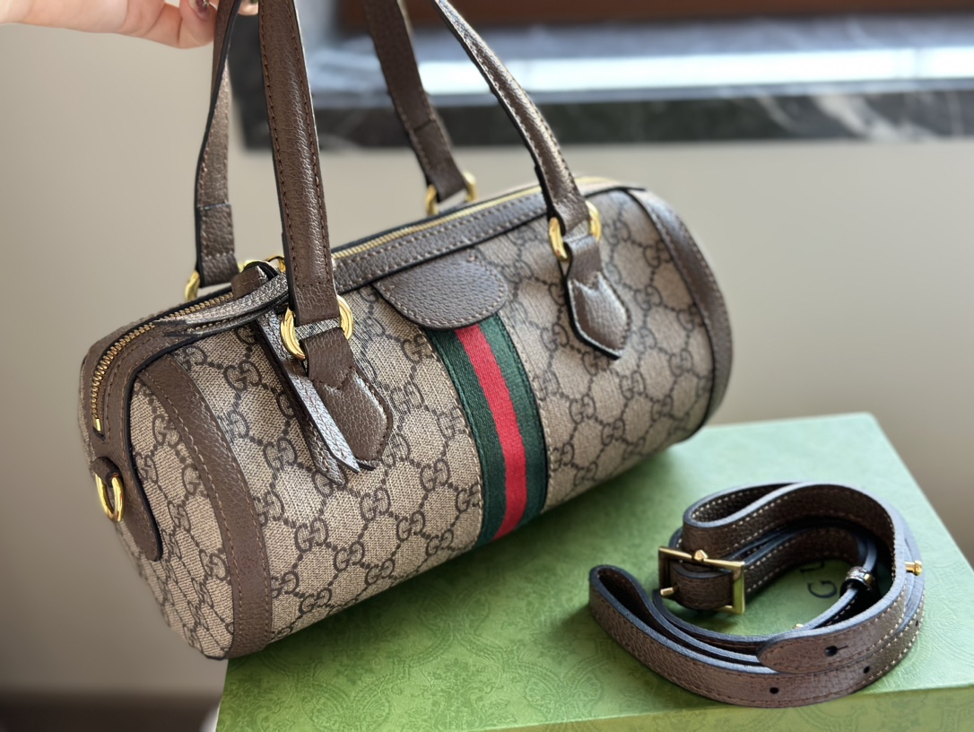 GG ophidia boston handbag size : 25 cm