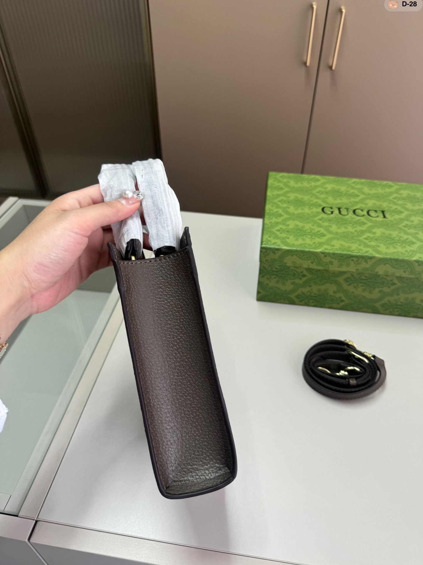 GG Ophidia bag size : 15*5*19 cm