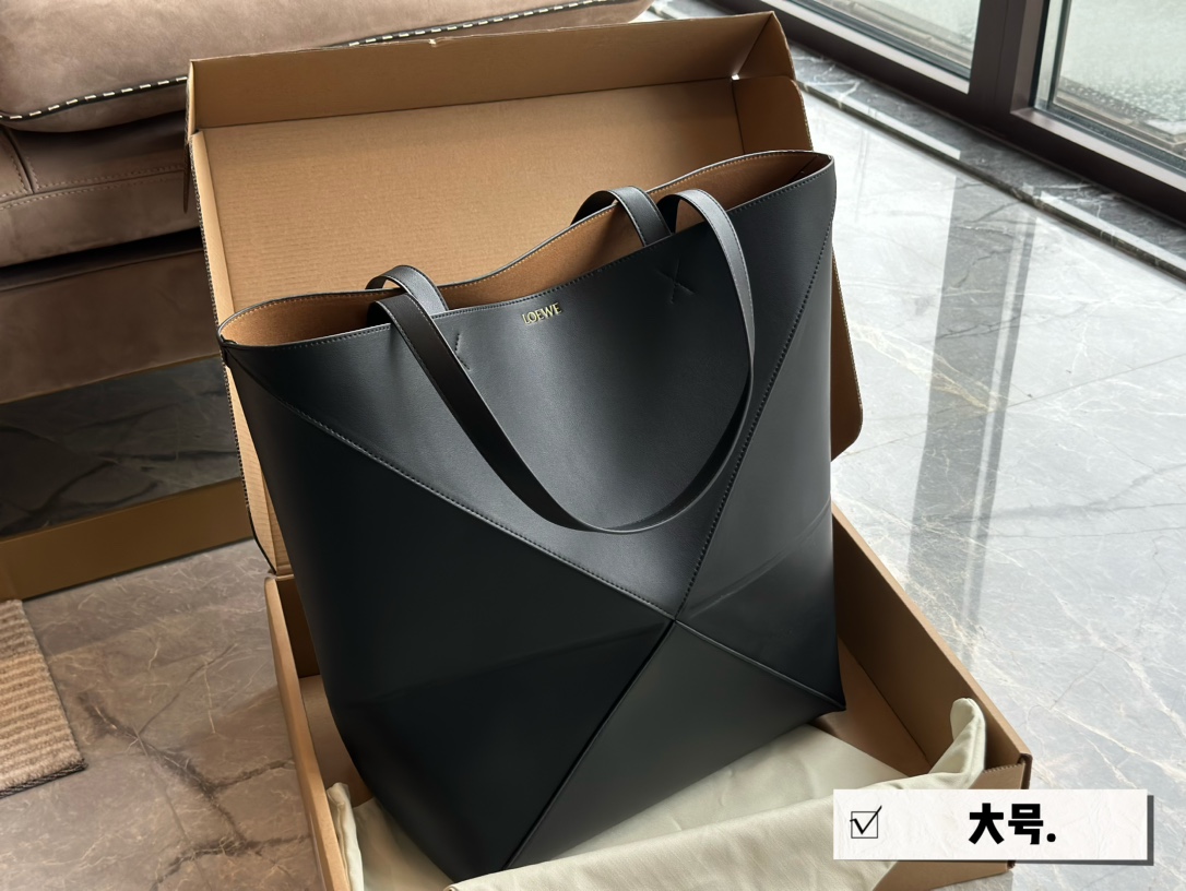 Loe Puzzle Tote size：40 32cm