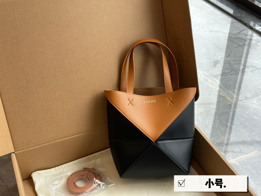 Loe Puzzle Tote bag small size: 22 * 17cm
