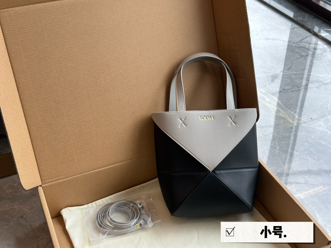 Loe Puzzle Tote bag small size: 22 * 17cm