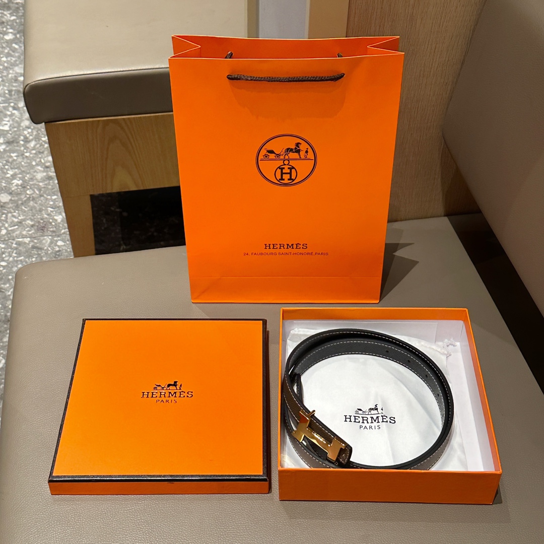 Hermes Womens Belt 0001 Width 2.4cm