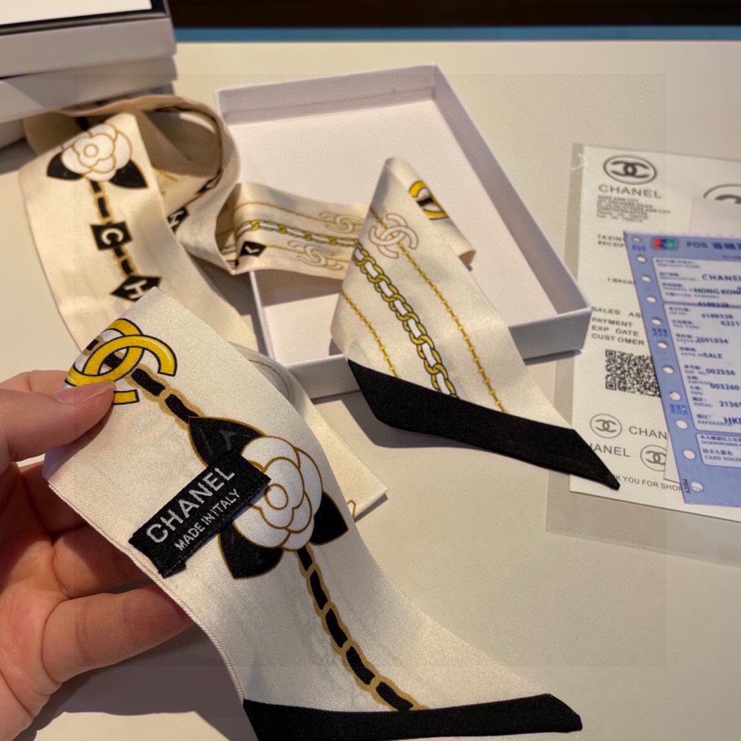 cc new arrival women silk scarf size: 6*120cm