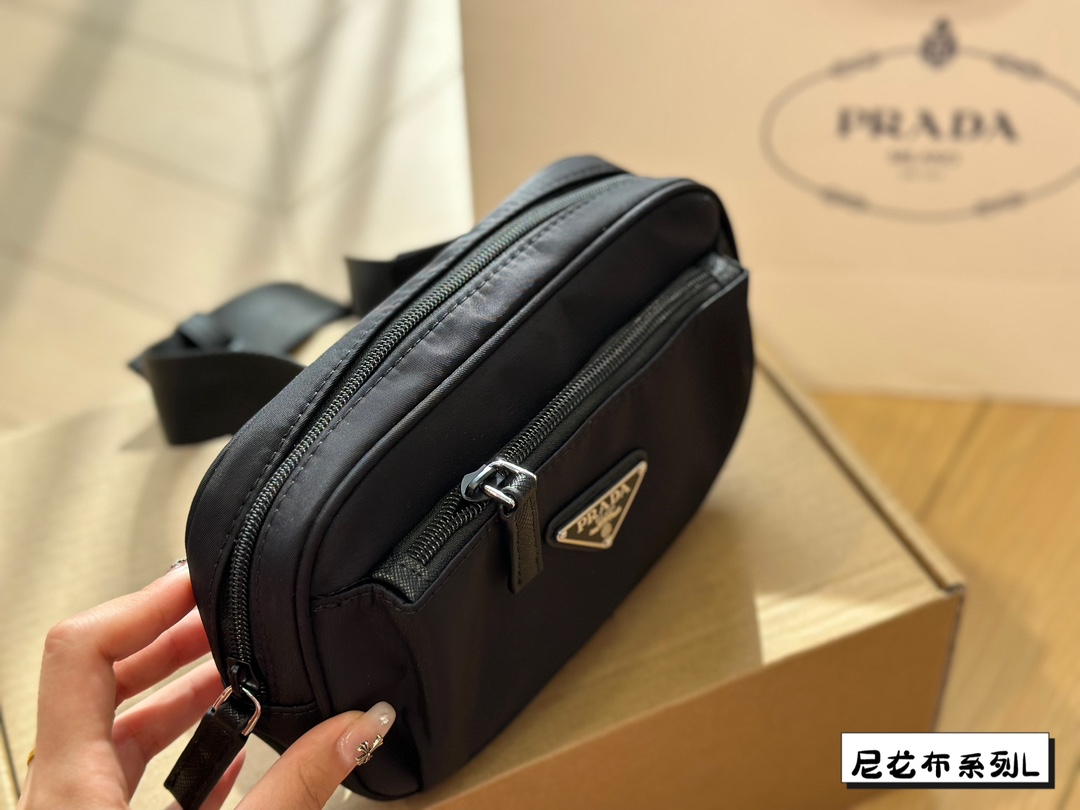 Pra new arrival men and women waist bag size: 21*13cm