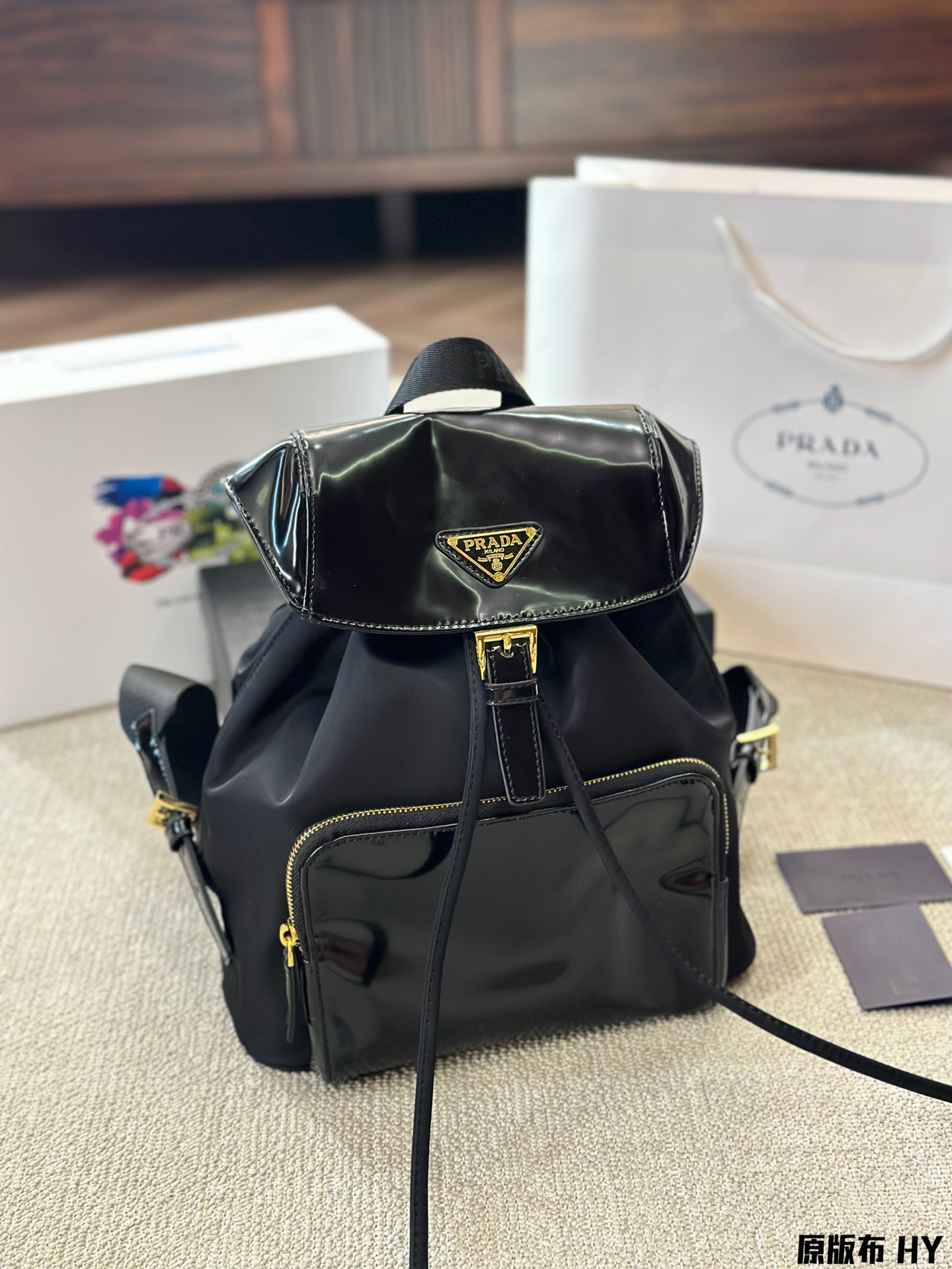 Pra new arrival backpack size : 27 * 26 cm