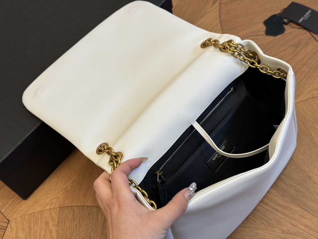 Y Leather Shoulder Bag