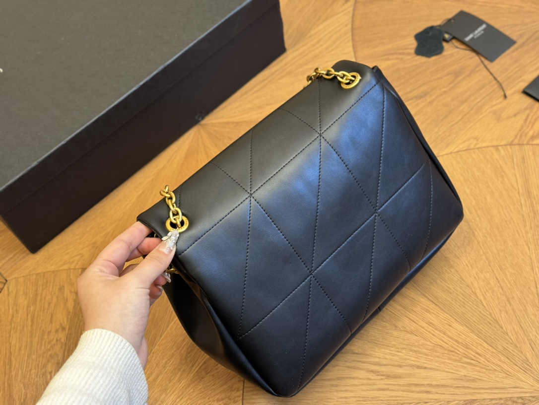 Y Leather Shoulder Bag