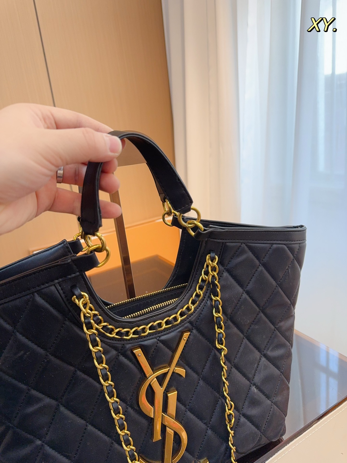 Y new arrival tote bag size: 28*8*29cm