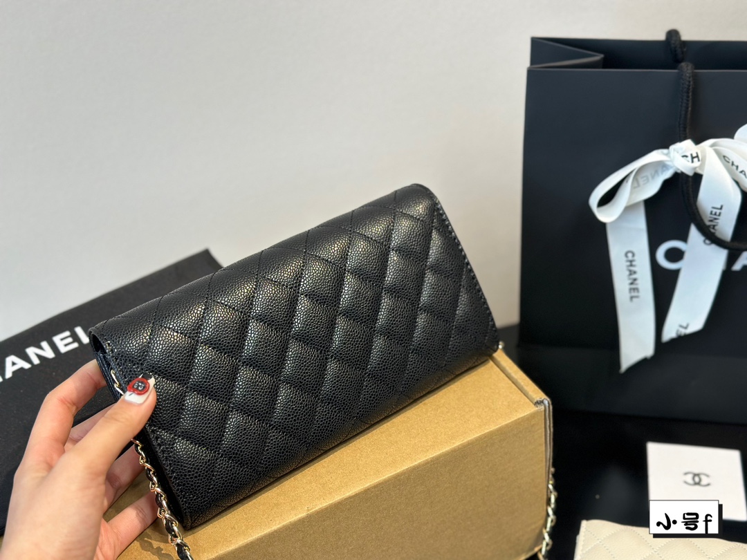 CC new arrival woc caviar leather bag size: 22*10cm