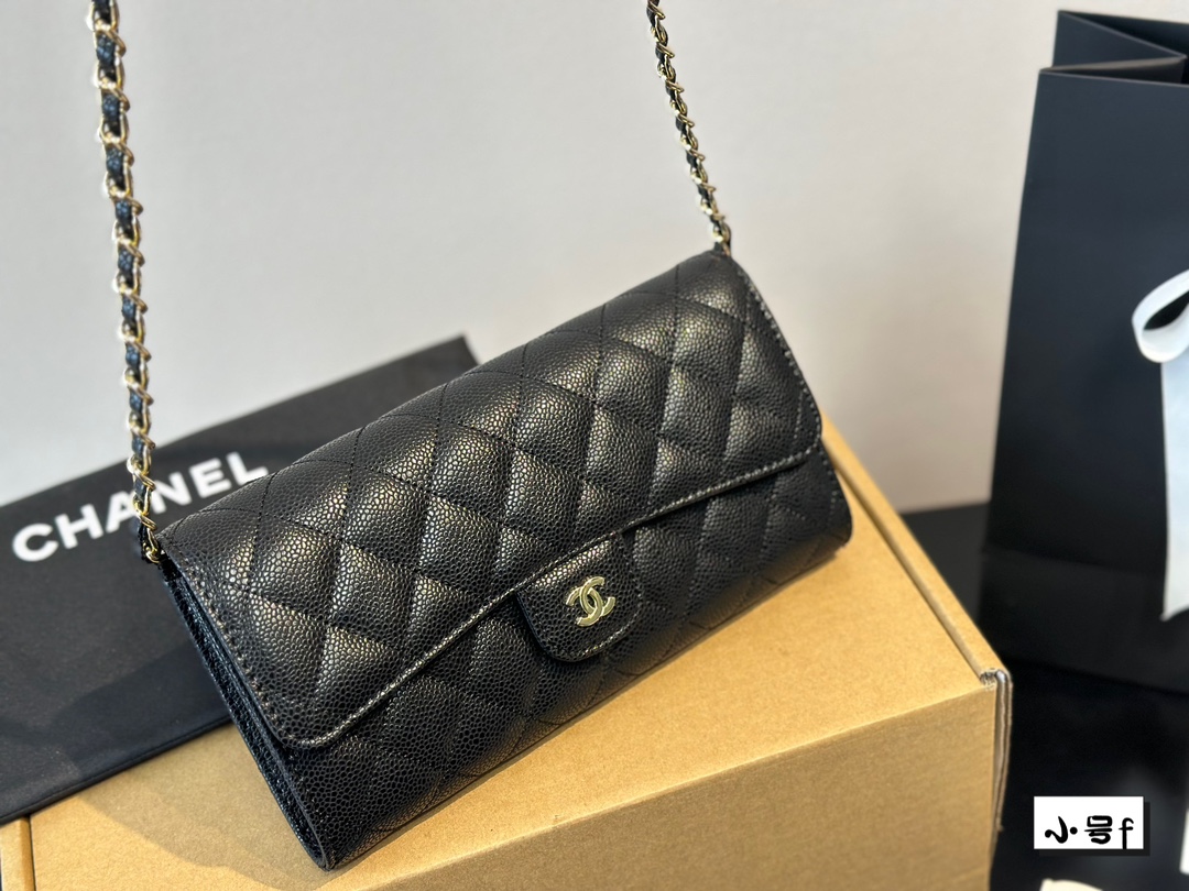 CC new arrival woc caviar leather bag size: 22*10cm