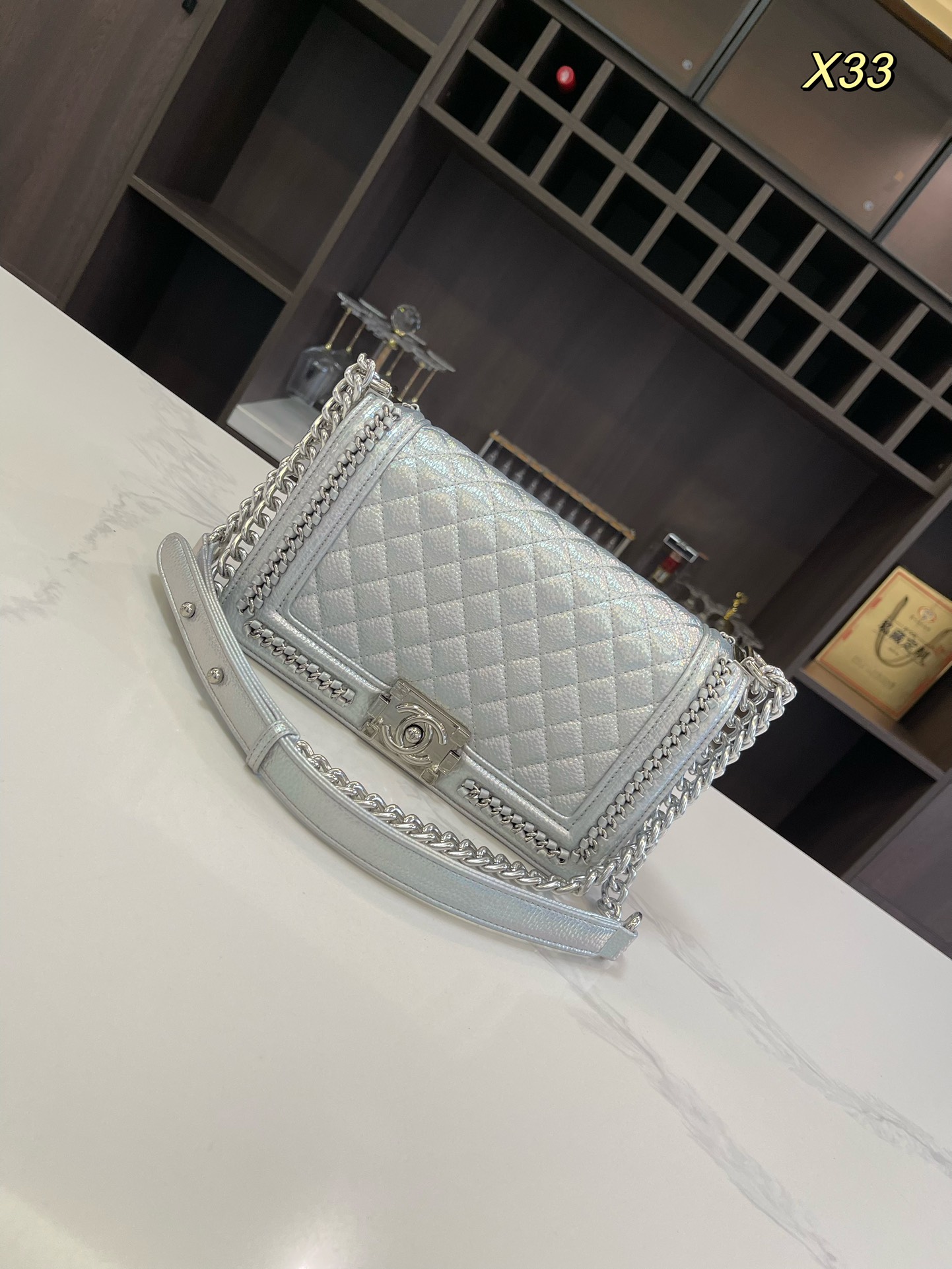 CC Leboy new arrival gold bag size : 26*15cm