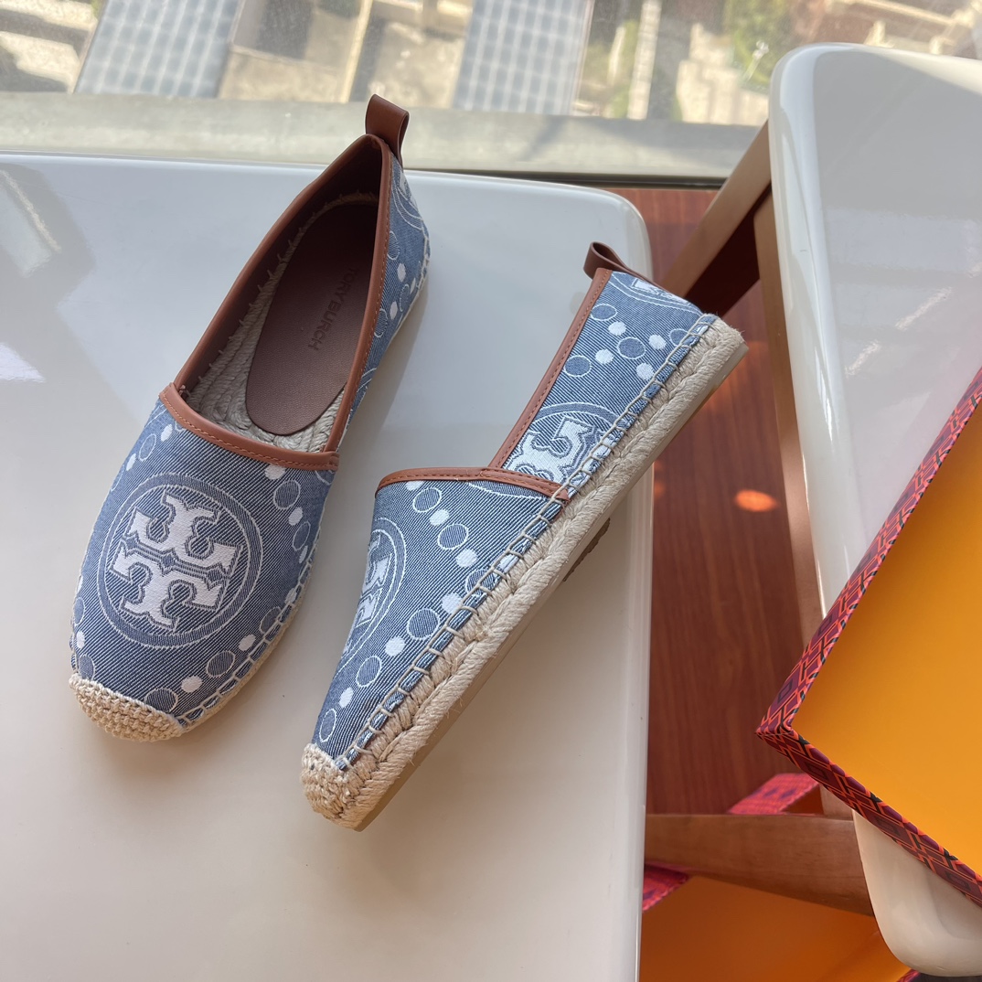 TB TMonogram new arrival women shoes heels 2 cm