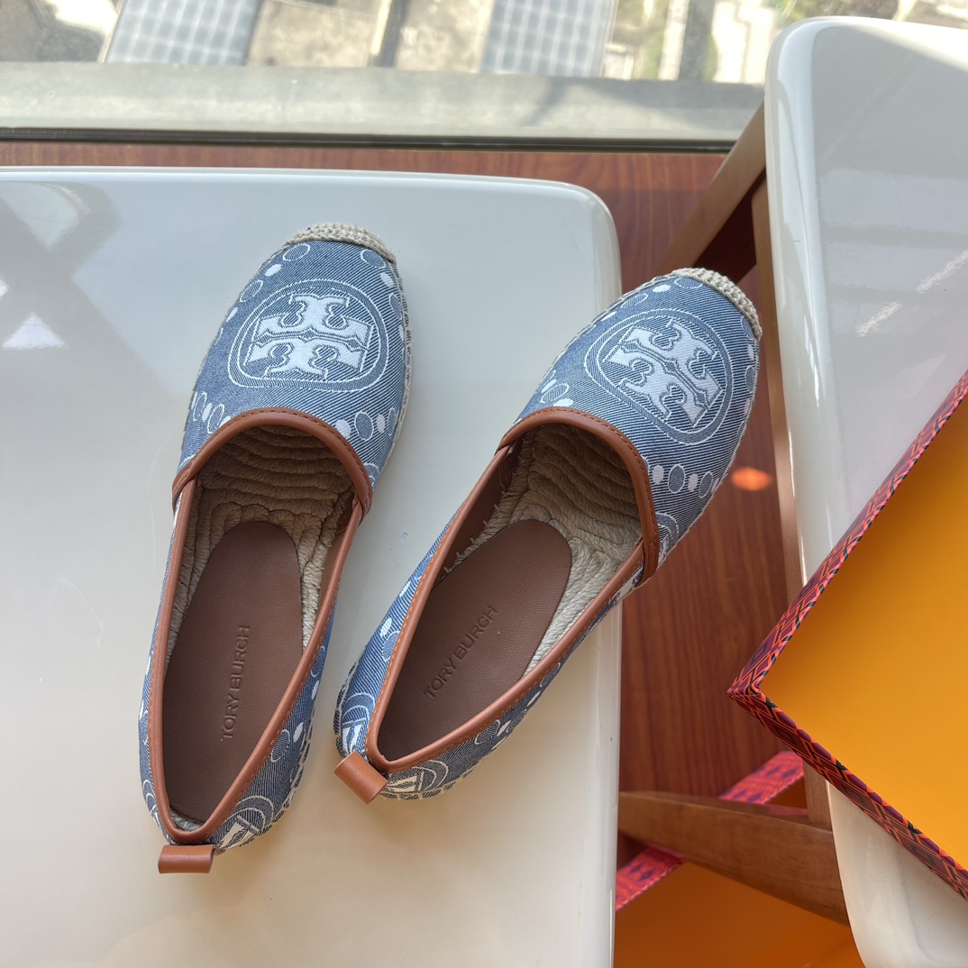 TB TMonogram new arrival women shoes heels 2 cm