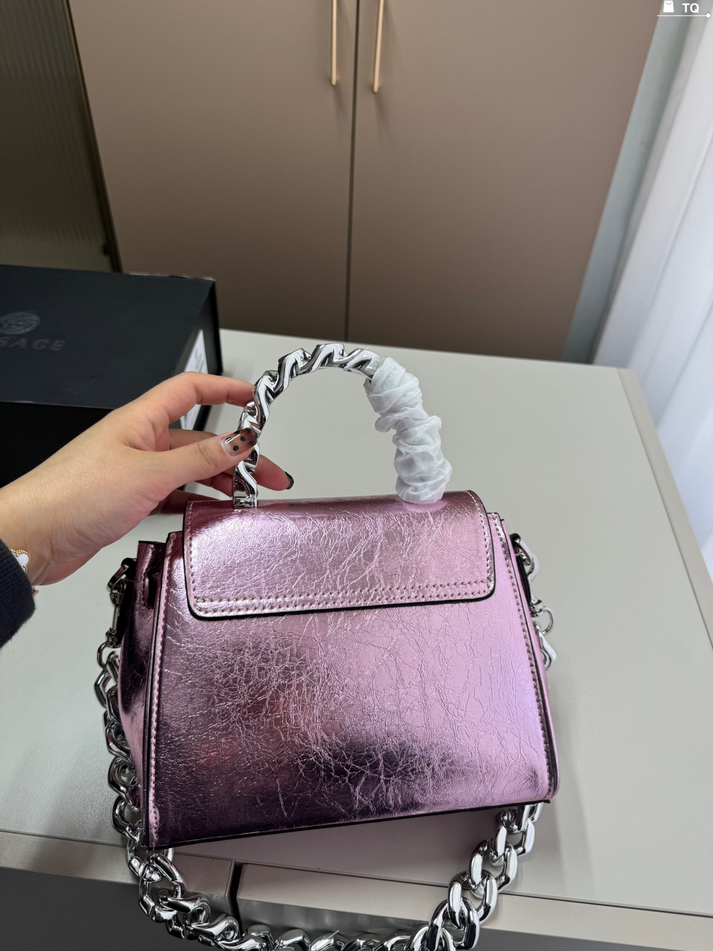 Ver new arrival women bag size: 21*10*18 cm