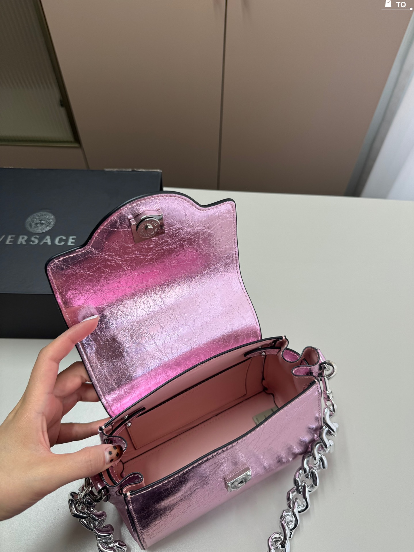 Ver new arrival women bag size: 21*10*18 cm