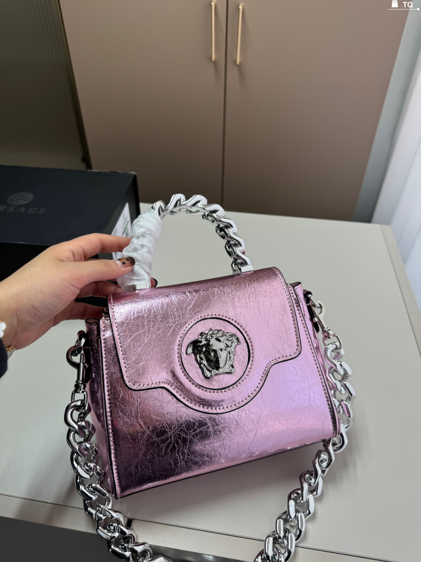 Ver new arrival women bag size: 21*10*18 cm