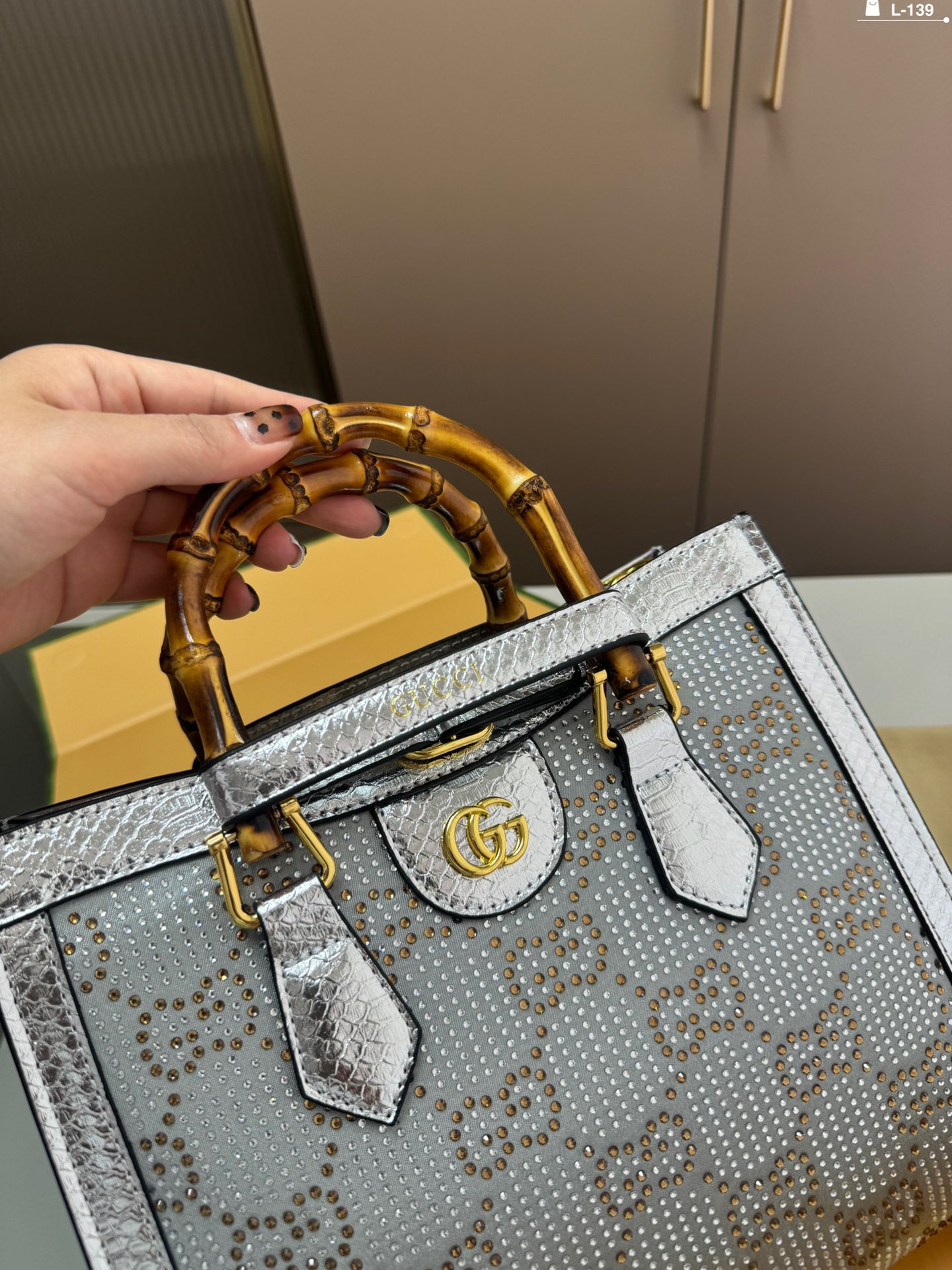 Gg new arrival tote bag size: 27*10*22 cm