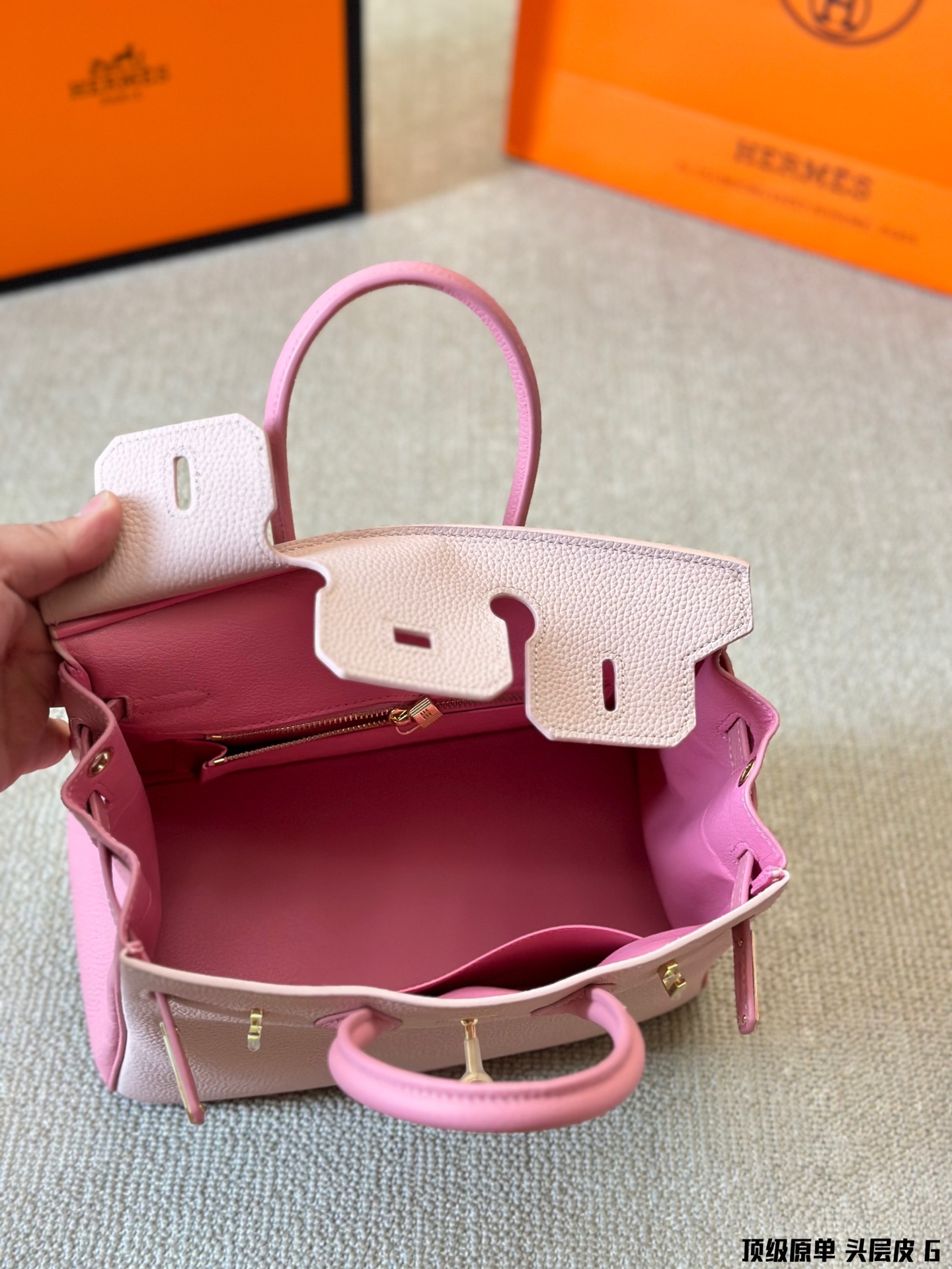 H new arrival Birkin bag Togo leather