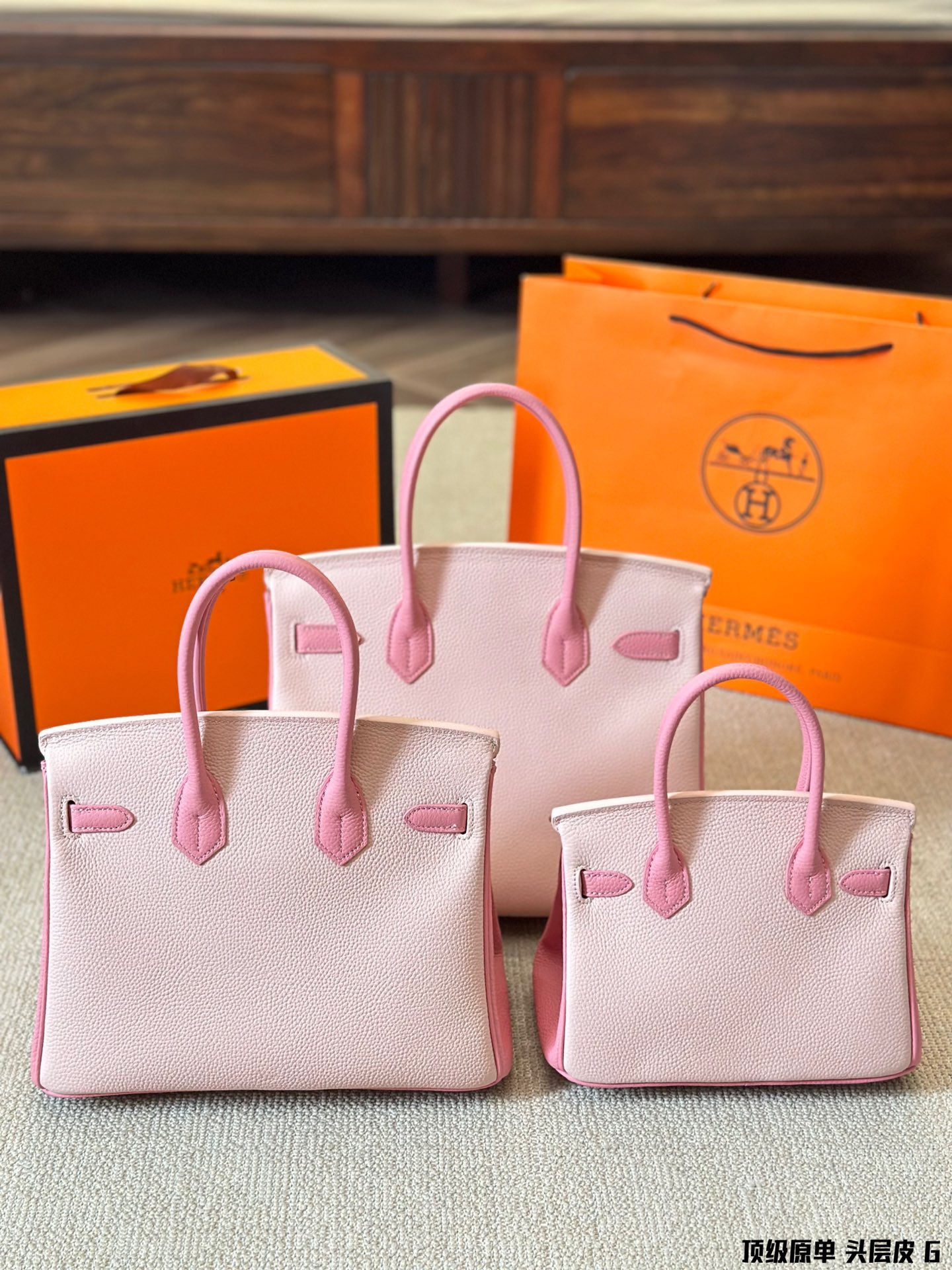 H new arrival Birkin bag Togo leather