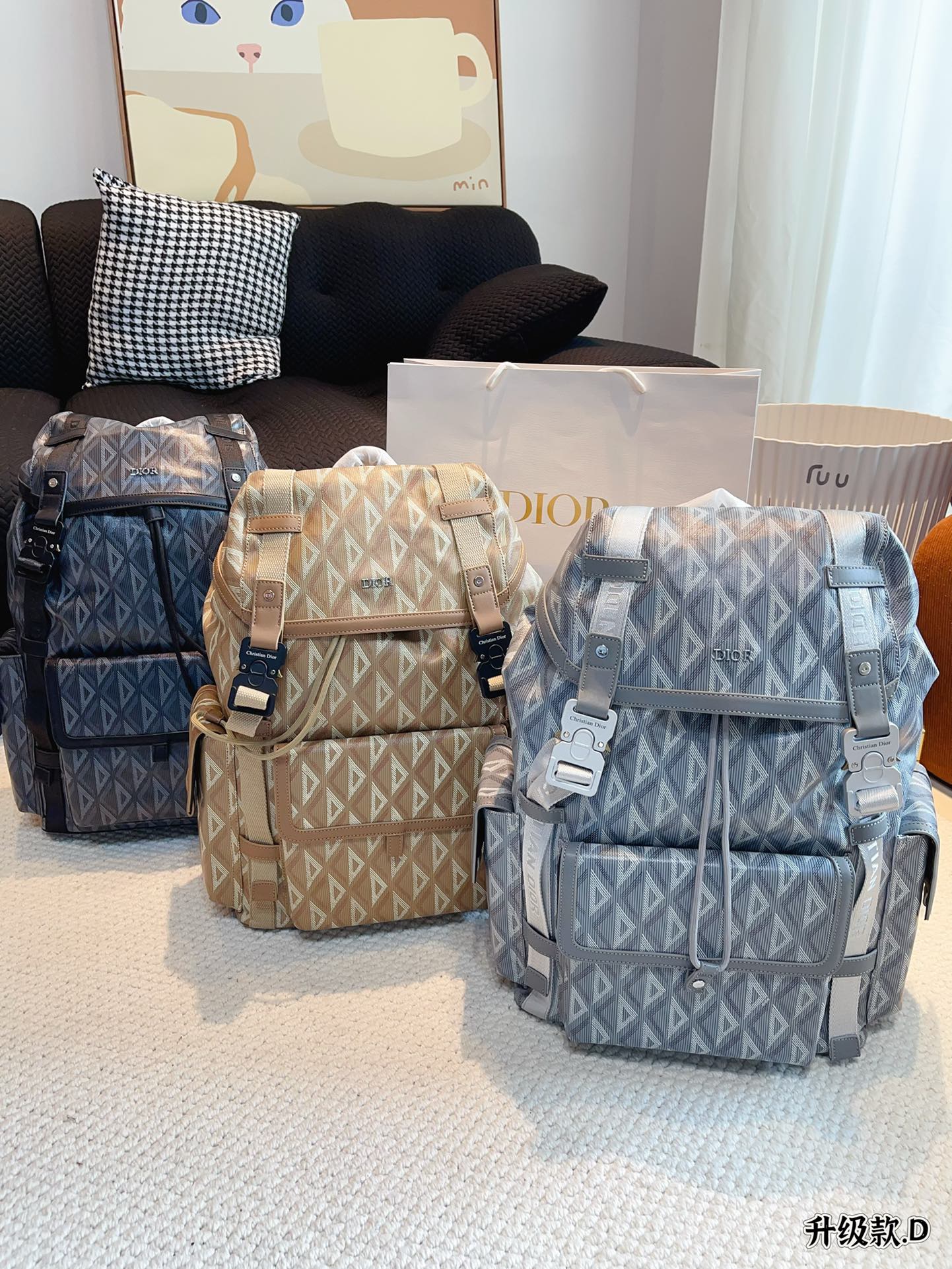 D new arrival backpack bag size: 31*14*42cm