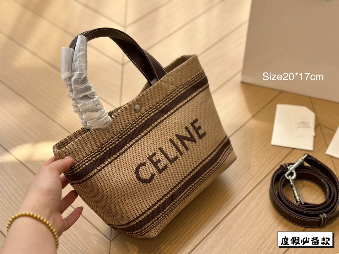 Ce new arrival tote bag size: 20*17 cm