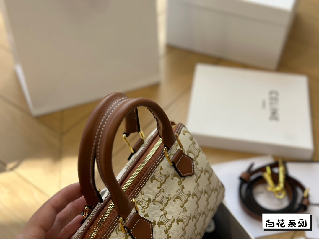 Ce new arrival boston bag size: 19*15 cm