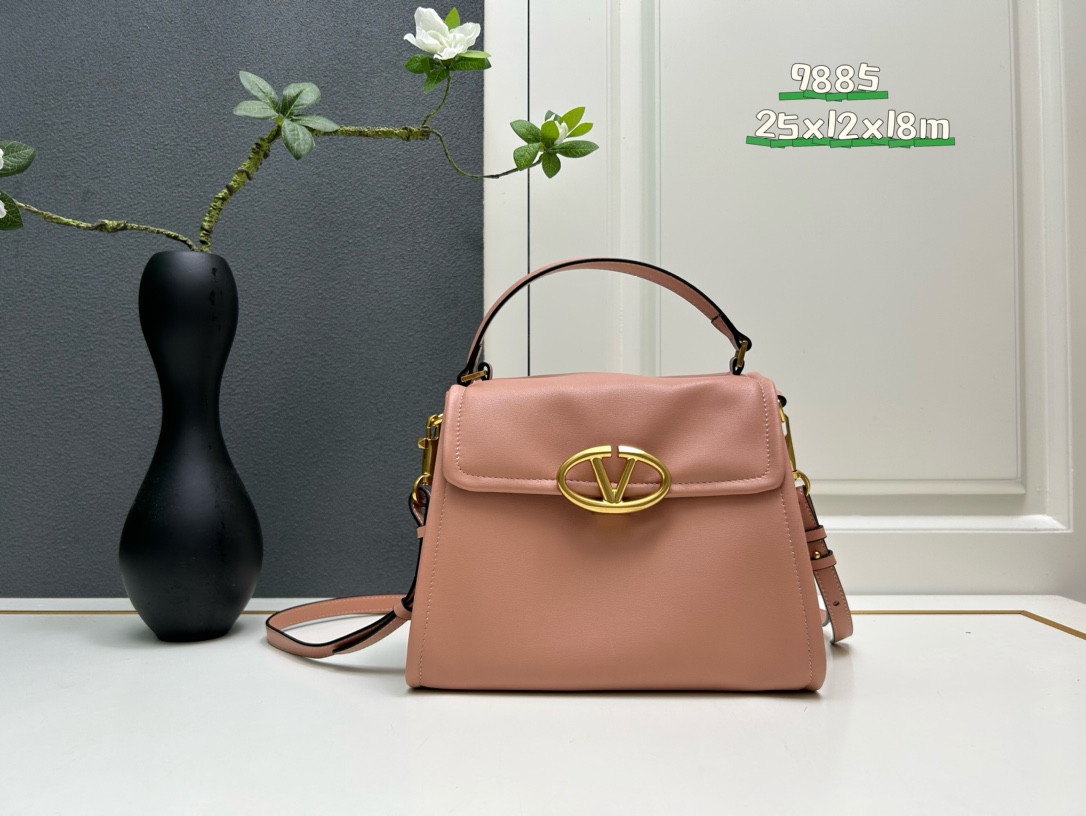 Val Garavani VSLING new arrival bag size: 25*12*18 cm