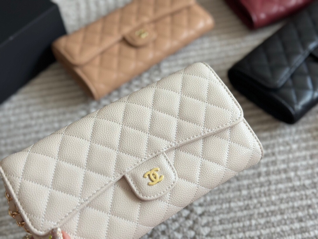 Cc new arrival woc caviar leather bag size: 22cm