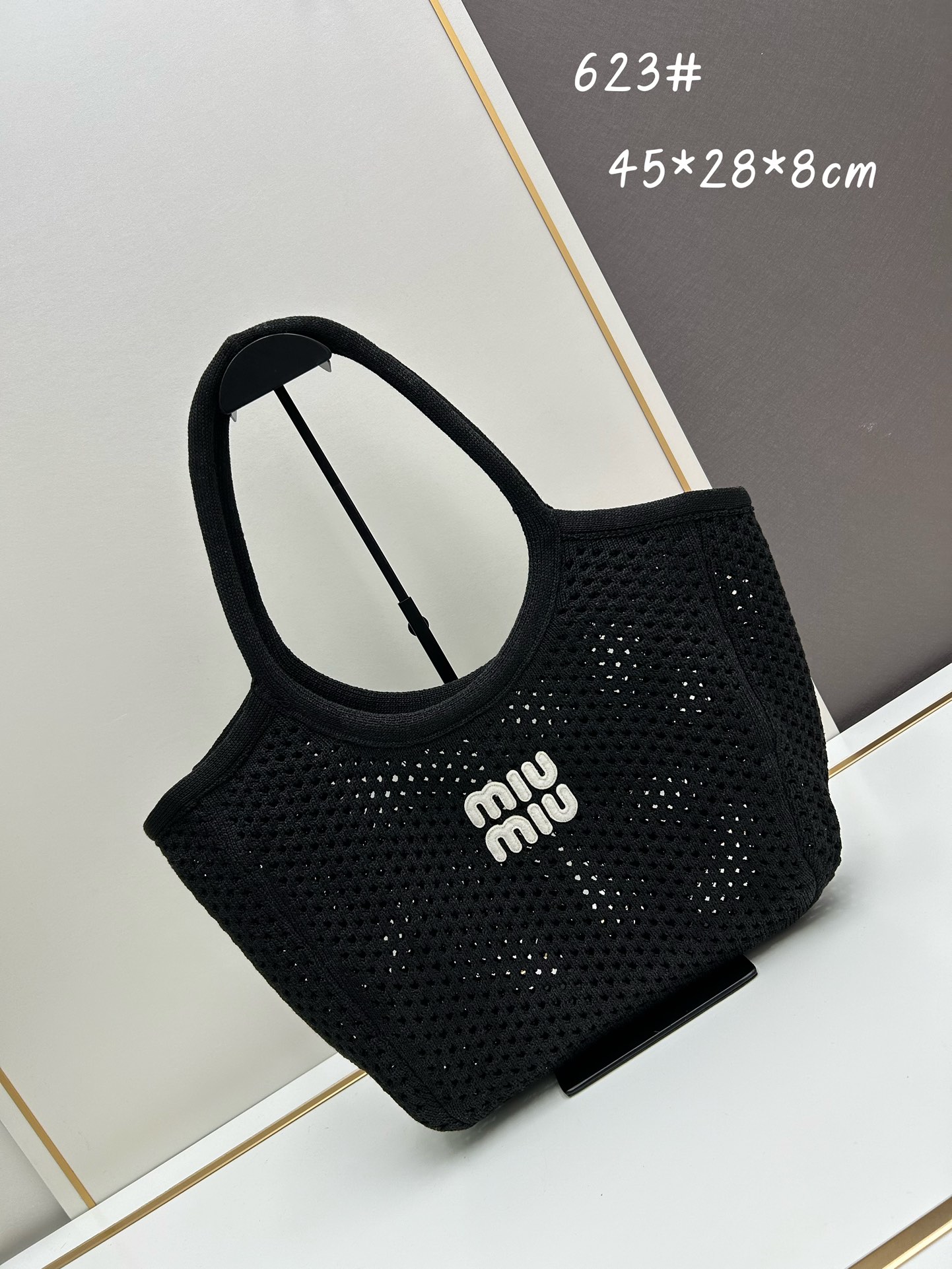 M M new arrival tote bag size: 45x28x8 cm