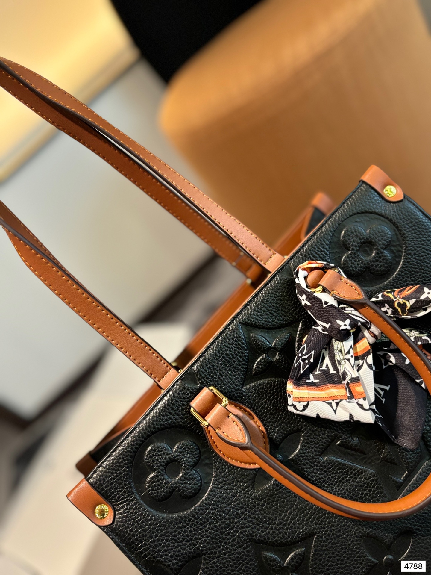 Louis new arrival onthego Monogram Empreinte bag size: 34 cm