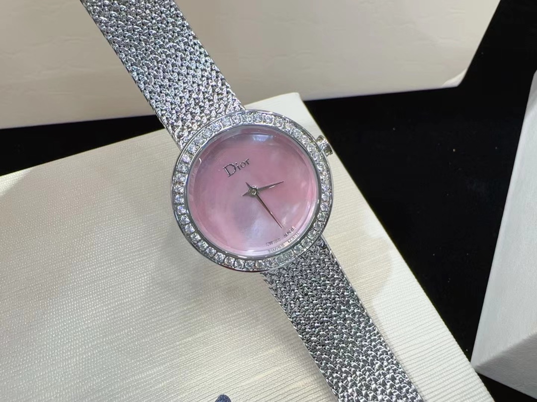 D La Mini D de Dior Satine women watch 30 mm