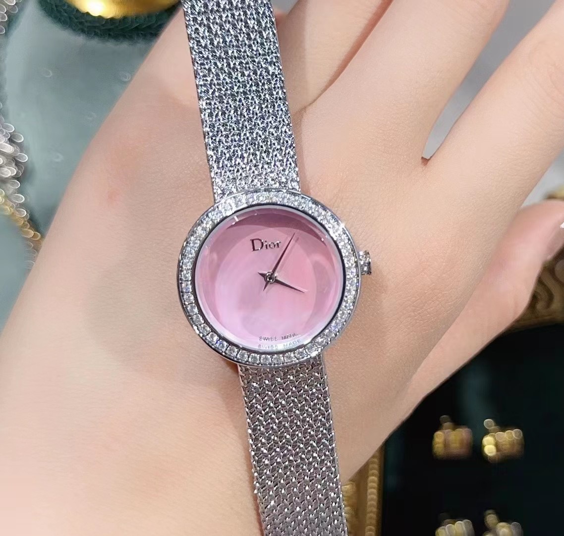 D La Mini D de Dior Satine women watch 30 mm