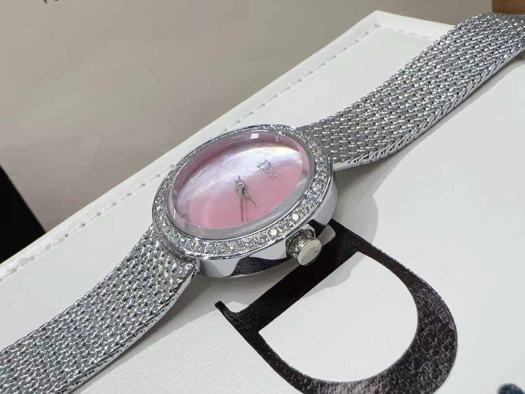 D La Mini D de Dior Satine women watch 30 mm