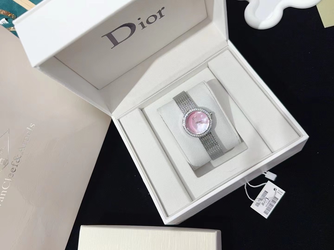 D La Mini D de Dior Satine women watch 30 mm